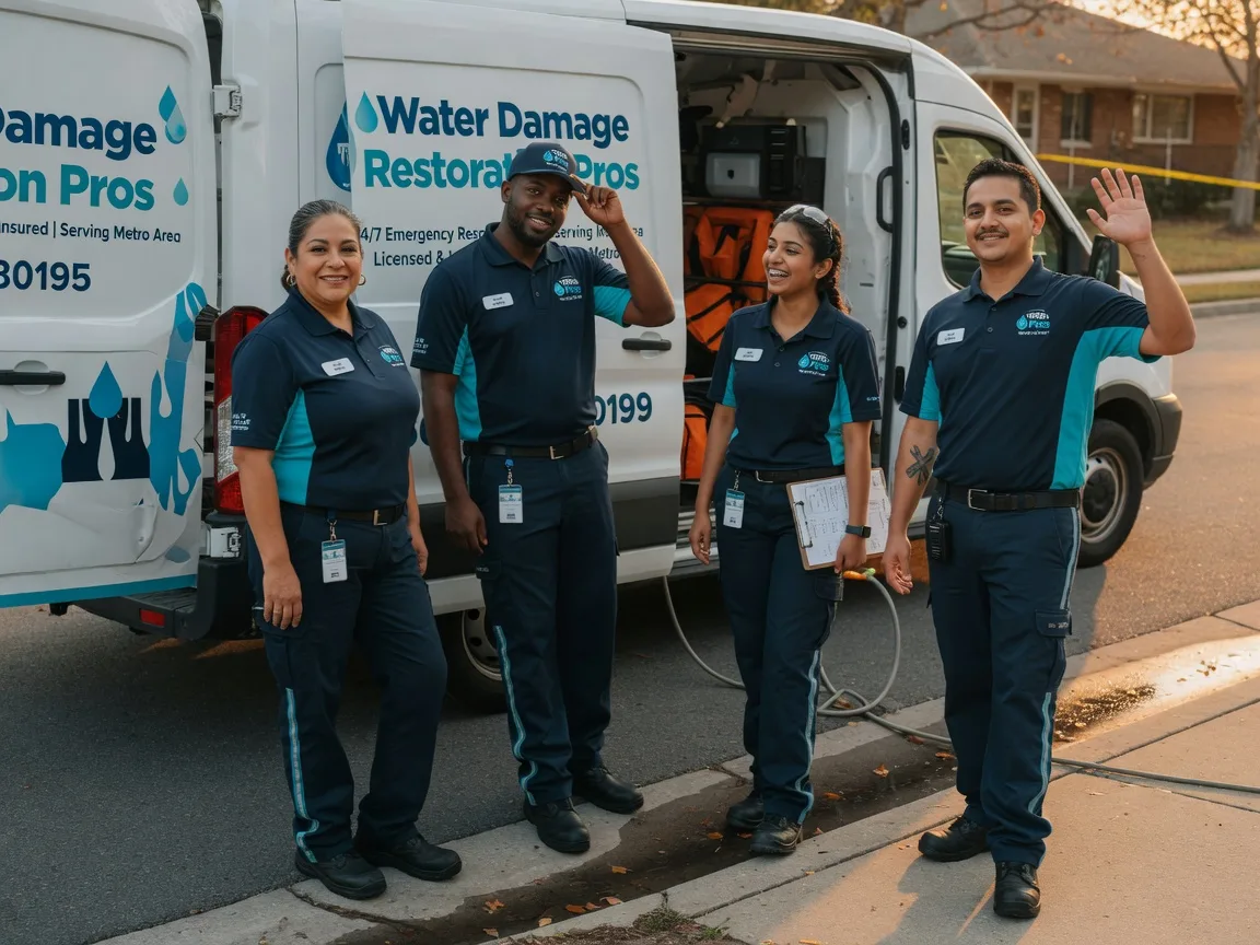 Water Damage Restoration company in Sarona, WI
